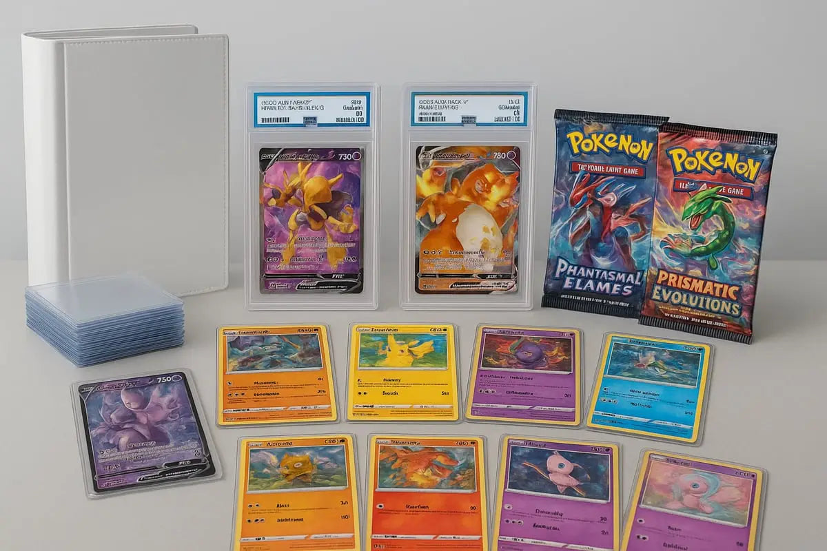 Shiny Pikachu and popular Pokémon cards collection in 2026 guide
