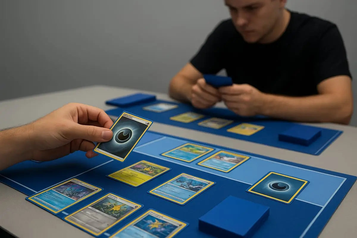 Dark circular Pokemon TCG card in 2026 strategies guide