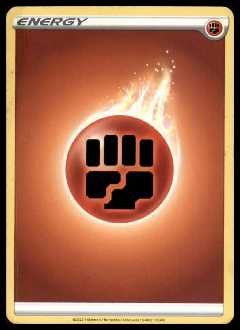 Pokemon Fighting Energy 2020 TCG Trading Card - Pokémon Card Single