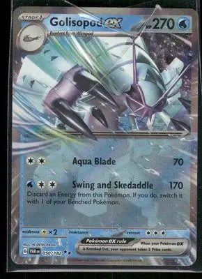 Pokemon Golisopod #50/182 Sv04: Paradox Rift - Pokémon Card Single