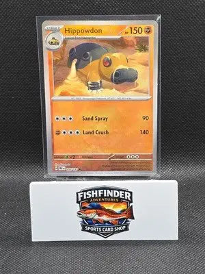 Pokémon Hippowdon Poke Ball Pattern Holo 053/131 Sv: Prismatic Evolutions - Pokémon Card Single