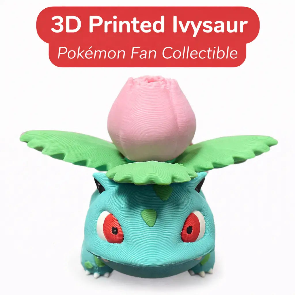 Pokemon - Ivysaur Figure 3in Tall - Collectibles