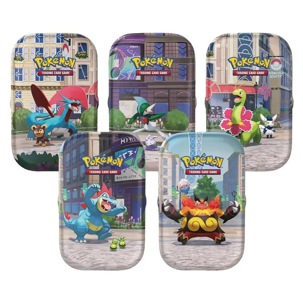 Pokemon Lumiose City Mini Tin - Pokémon Card Box