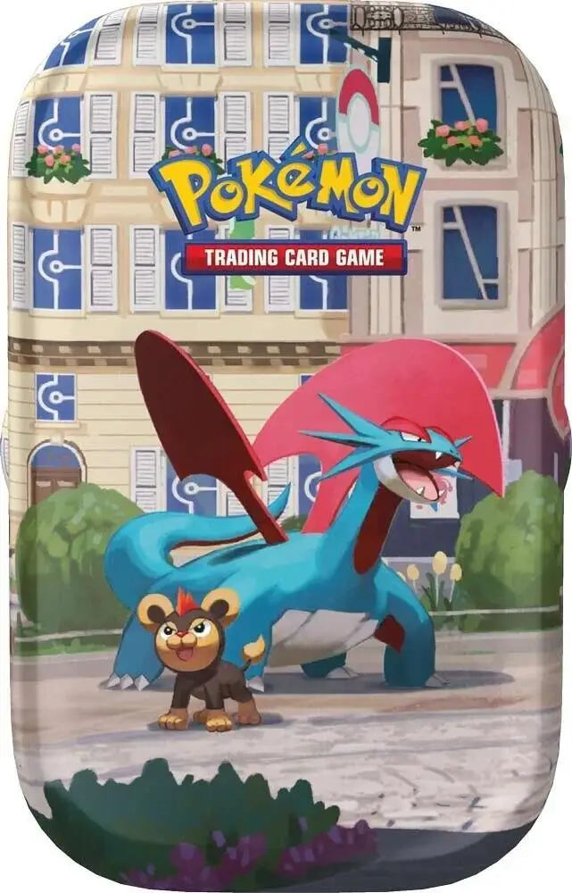 Pokemon Lumiose City Mini Tin - Pokémon Card Box