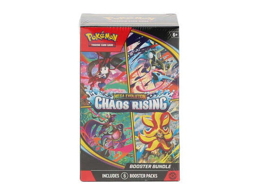Pokemon Mega Evolution Chaos Rising 6-Pack Booster Bundle
Mega Greninja ex Chaos Rising Pokemon card
Pokemon Chaos Rising special illustration cards