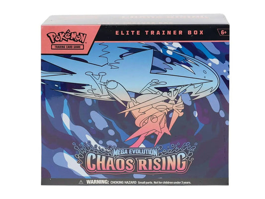 Pokemon Mega Evolution: Chaos Rising Elite Trainer Box | Columbia Sports Cards - Sports Card Hobby Boxes