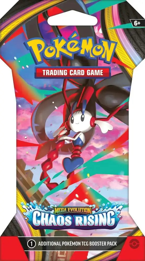 Pokemon Mega Evolution: Chaos Rising Sleeved Booster Pack | Columbia Sports Cards - Sports Card Hobby Boxes