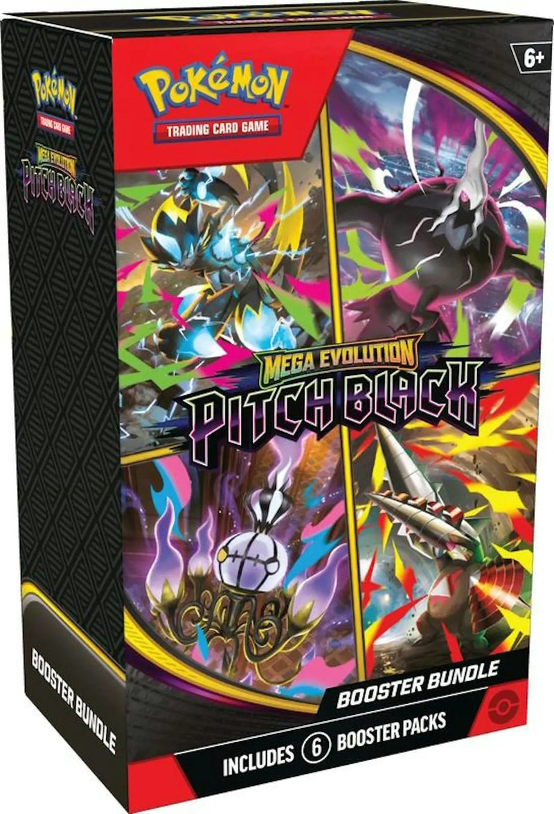 Pokemon: Mega Evolution Pitch Black 6-Pack Booster Bundle | Columbia Sports Cards - Sports Card Hobby Boxes