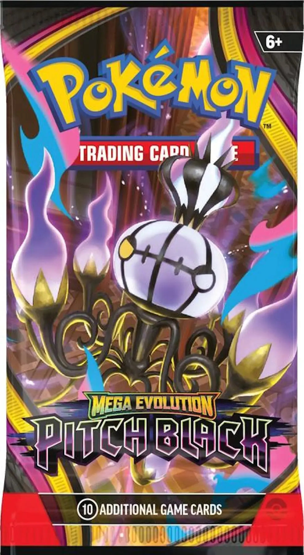 Pokemon: Mega Evolution Pitch Black 6-Pack Booster Bundle - Pokémon Card Box