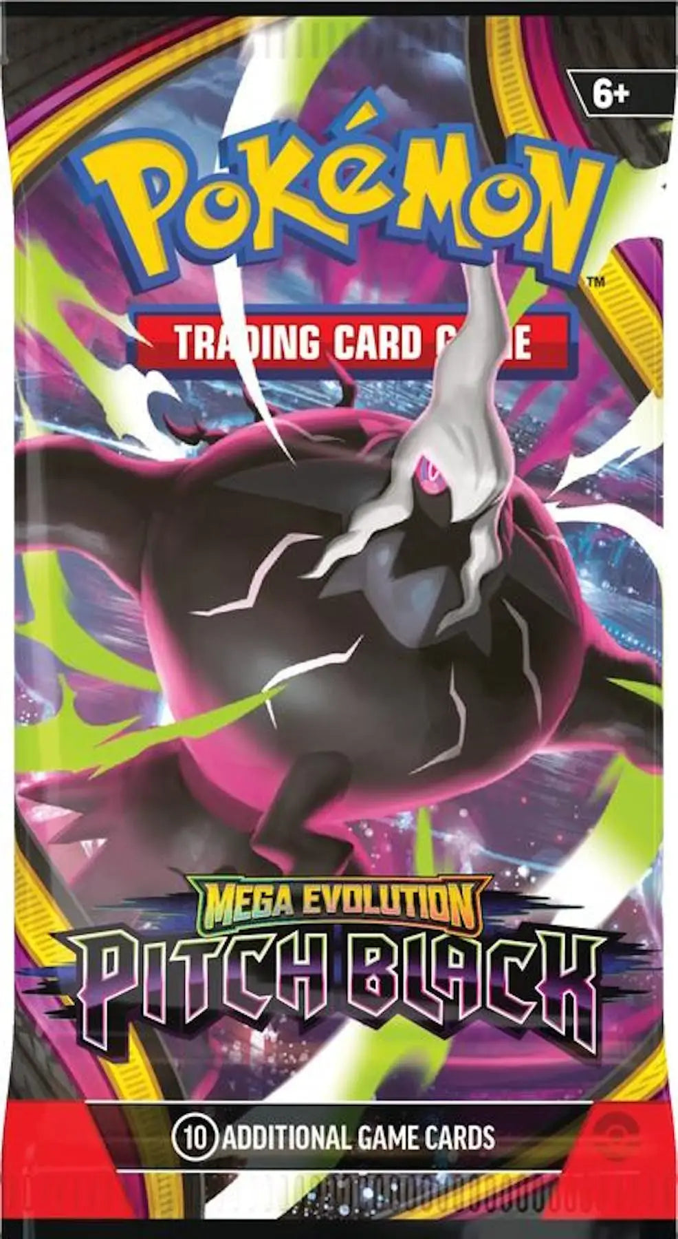 Pokemon: Mega Evolution Pitch Black 6-Pack Booster Bundle - Pokémon Card Box