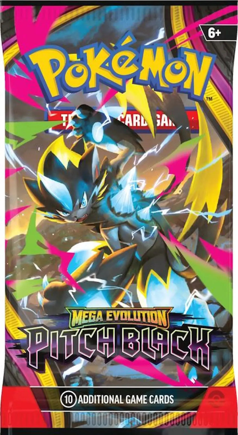 Pokemon: Mega Evolution Pitch Black 6-Pack Booster Bundle - Pokémon Card Box