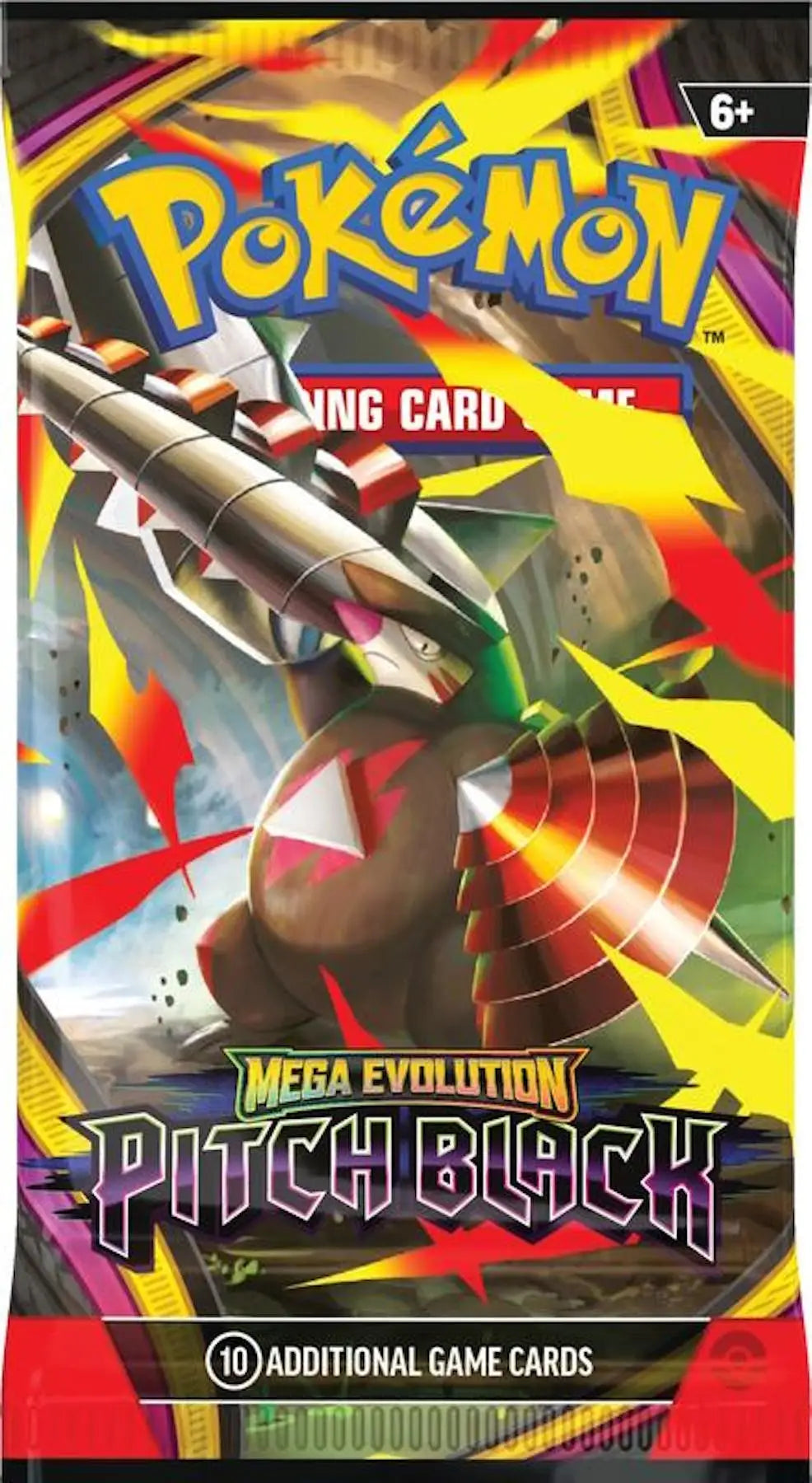 Pokemon: Mega Evolution Pitch Black 6-Pack Booster Bundle - Pokémon Card Box