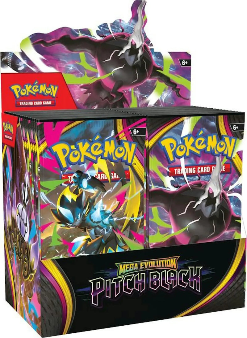 Pokemon: Mega Evolution Pitch Black Booster Box | Columbia Sports Cards - Sports Card Hobby Boxes