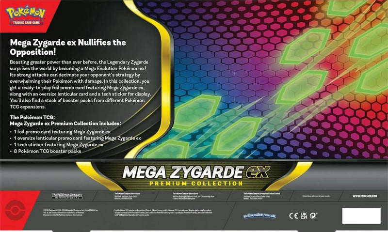 Pokemon Mega Zygarde ex Premium Collection Box | Columbia Sports Cards - Pokémon Card Box