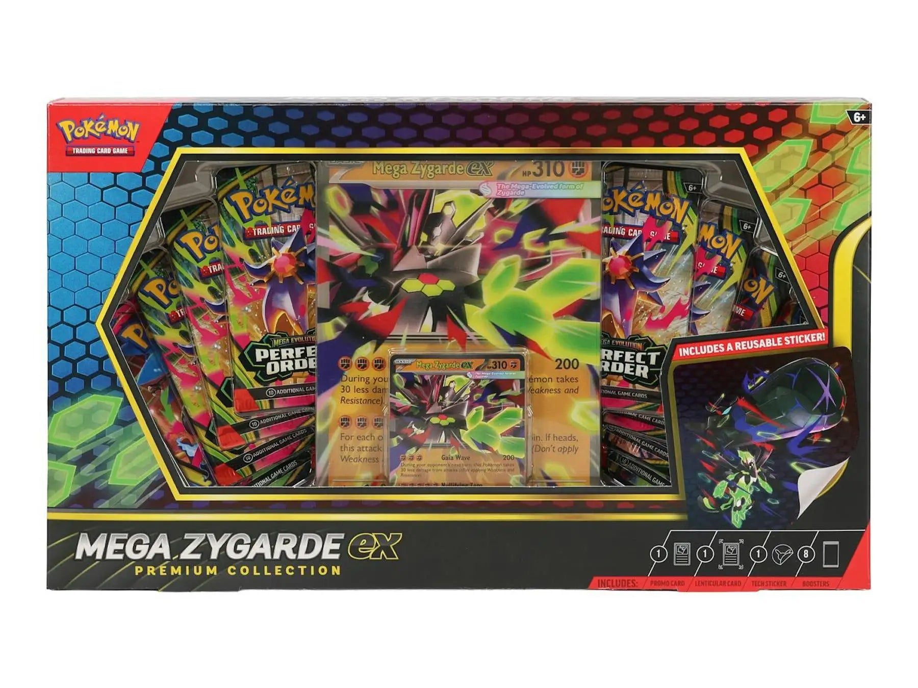 Pokemon Mega Zygarde ex Premium Collection Box | Columbia Sports Cards - Pokémon Card Box