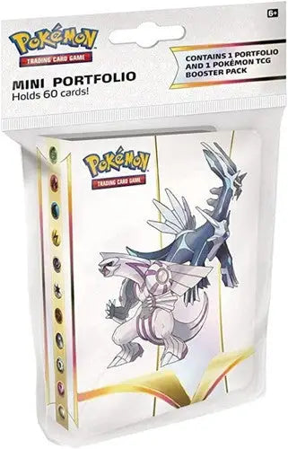 Pokemon Mini Portfolio Only featuring Dialga and Palkia artwork with original gloss finish