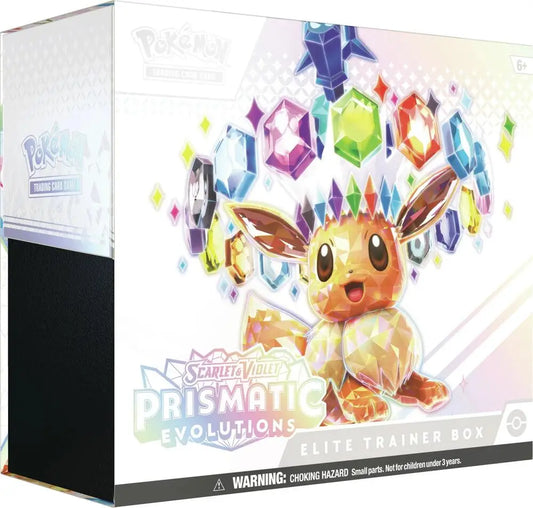 Pokemon Prismatic Evolutions Elite Trainer Box - TCG - Pokemon Sealed