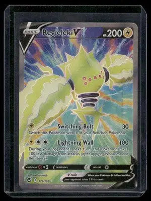 Pokemon Regieleki V #175/195 2022 Silver Tempest - Pokémon Card Single