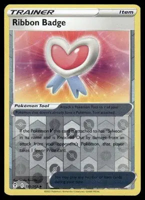 Pokemon Ribbon Badge #155/203 2021 Evolving Skies