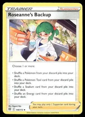 Pokemon Roseanne’S Backup #148/172 2022 Brilliant Stars - Pokémon Card Single