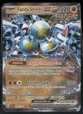 Pokemon Sandy Shocks #108/182 Sv04: Paradox Rift - Pokémon Card Single