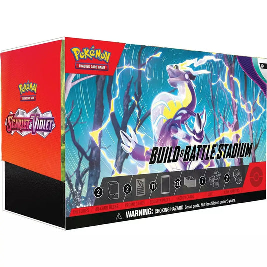 Pokemon: Scarlet & Violet Build & Battle Stadium Box - Pokémon Card Box