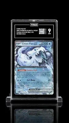 Pokémon Scarlet & Violet Chien-Pao ex #061/193 Reverse Holo Pokémon TAG 9