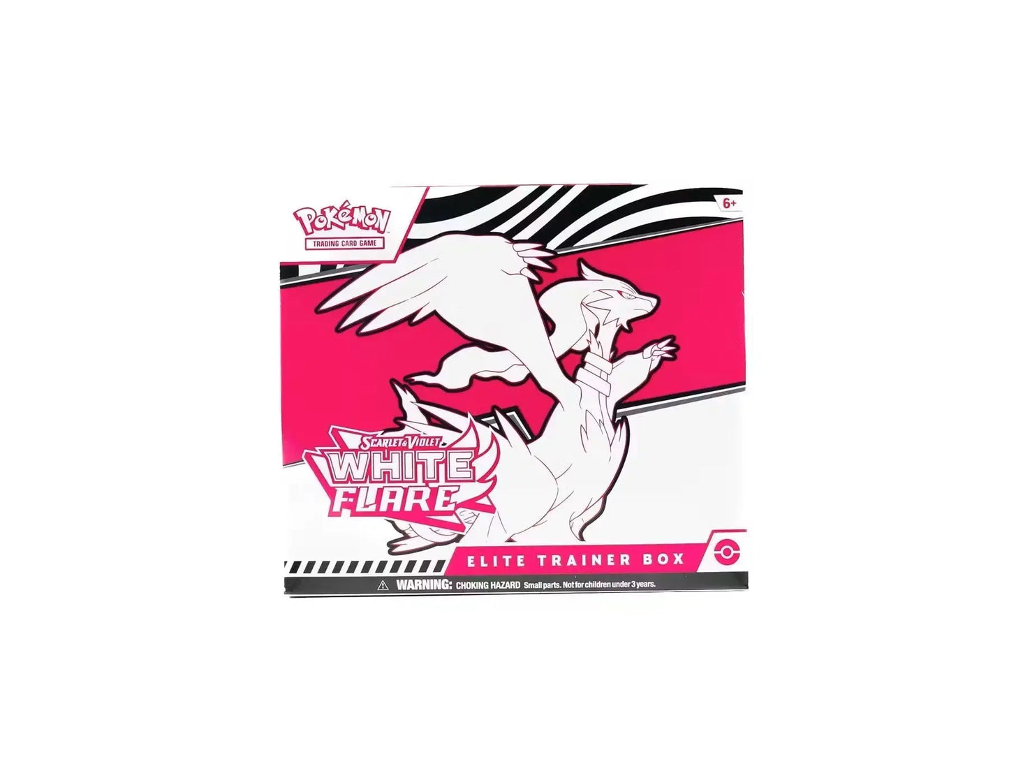 Pokémon Scarlet & Violet: White Flare Elite Trainer 10-Box Sealed CASE | Columbia Sports Cards & More - Pokémon Card Box