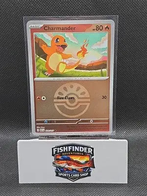 Pokémon TCG Charmander 020/217 Ascended Heroes Poké Ball Reverse Halo - Pokémon Card Single