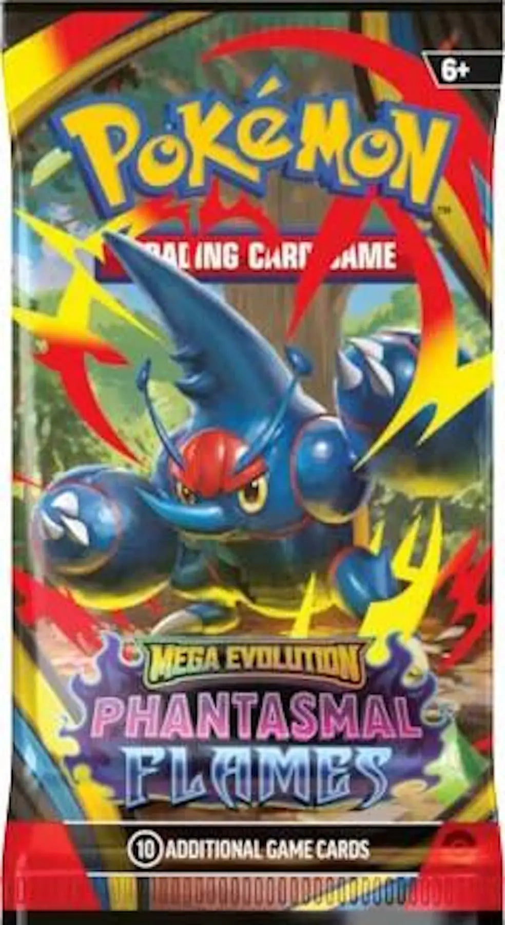 Pokémon TCG: Mega Evolution – Phantasmal Flames Booster Box (Presell) - Sports Card Hobby Boxes