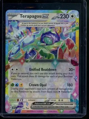 Pokemon Terapagos #228/142 2024 Pokemon Temporal Forces - Pokémon Card Single
