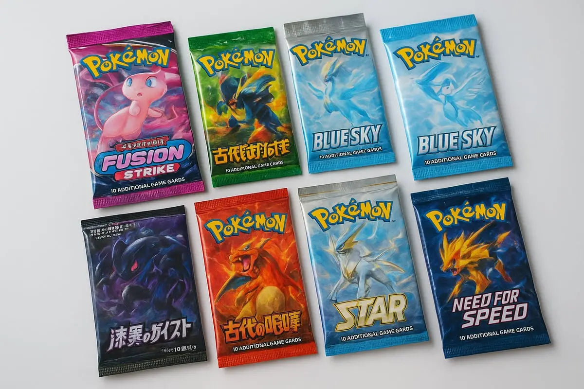 Pokemon booster packs with characters and themes in 2026 guide