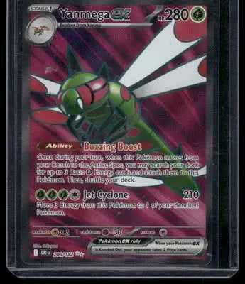 Pokemon Yanmega EX #206/182 RR - Pokémon Card Single