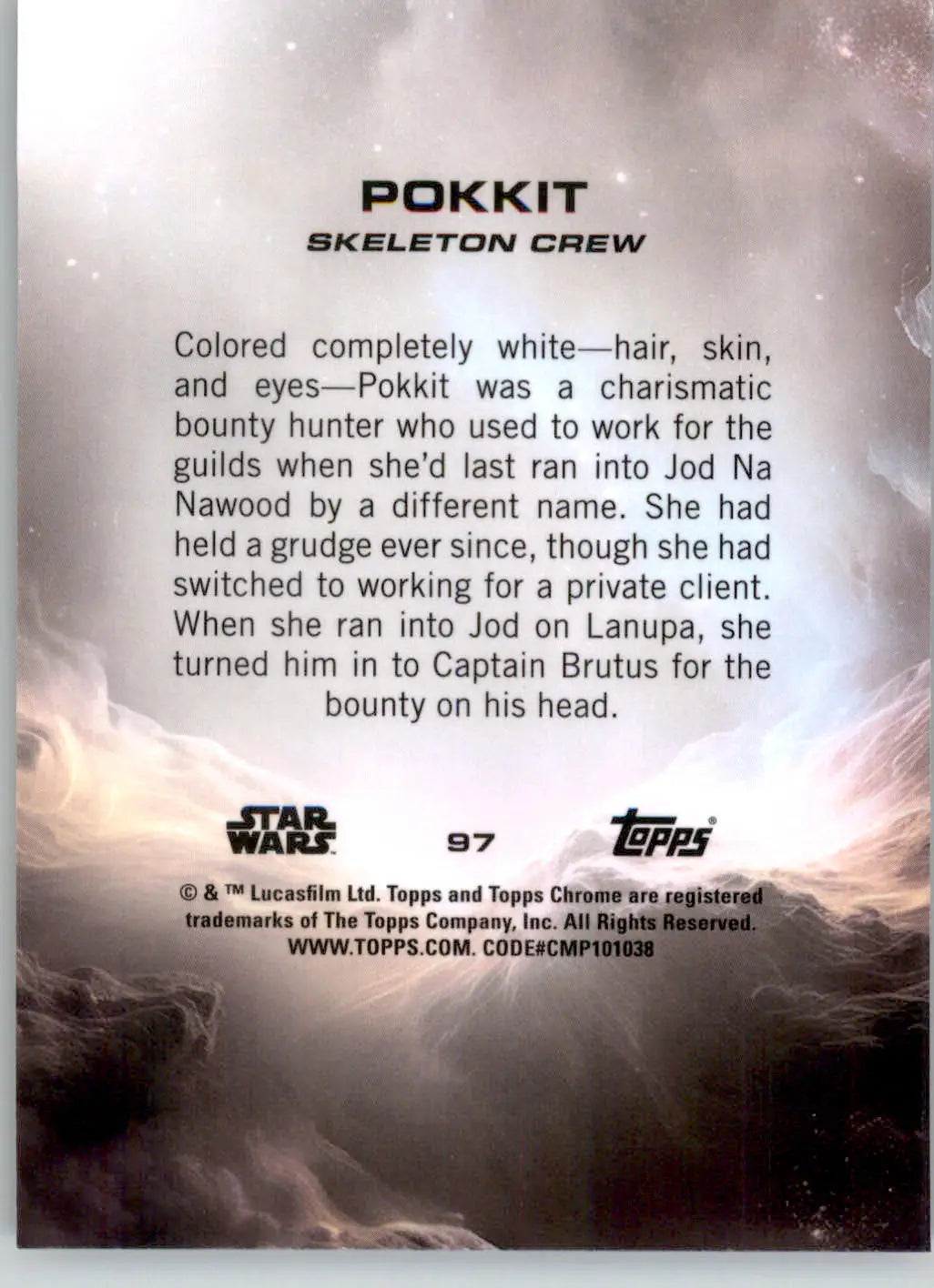 Pokkit - 2025 Topps Chrome Sapphire Edition Star Wars - #97 - Non_sport