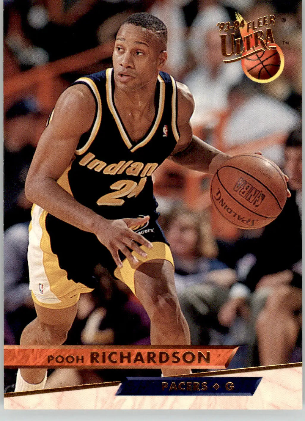 Pooh Richardson - 1993-94 Ultra - #83 - Basketball - Basketball Card Single