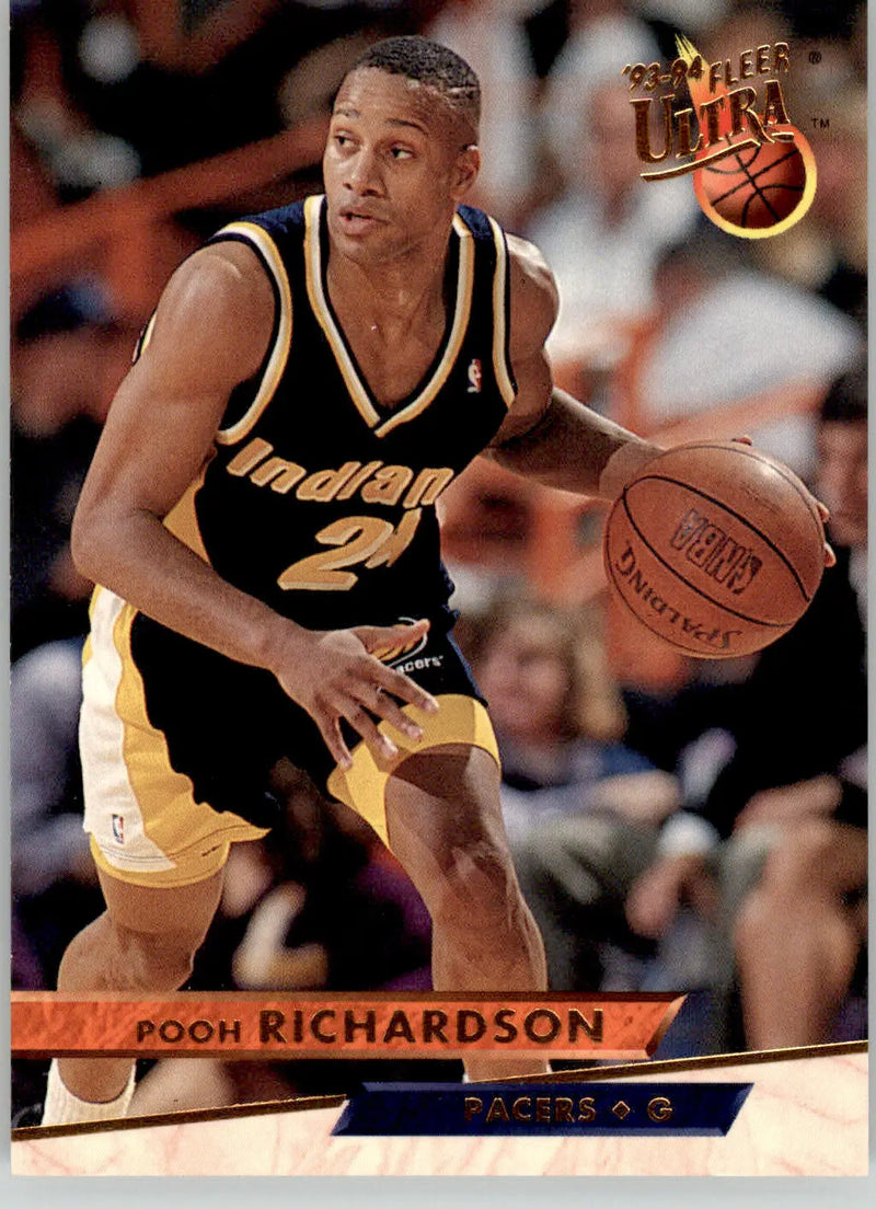 Pooh Richardson - 1993-94 Ultra - #83 - Basketball - Basketball Card Single