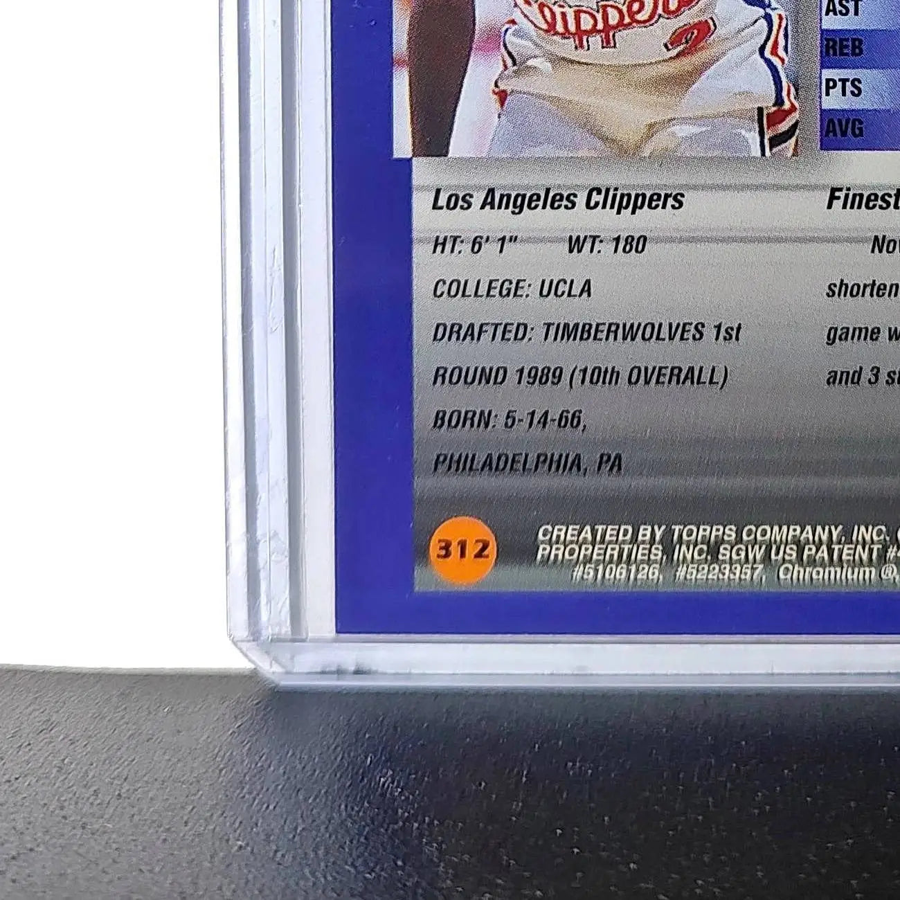 Pooh Richardson 1994-95 Topps Finest #312 Basketball Card
