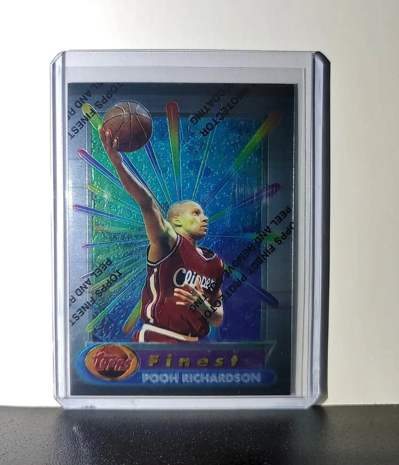 Pooh Richardson 1994-95 Topps Finest #312 Basketball Card
