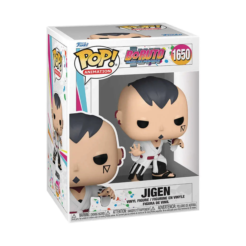 Funko Pop Animation Boruto Jigen vinyl figure #1650 in retail packaging box