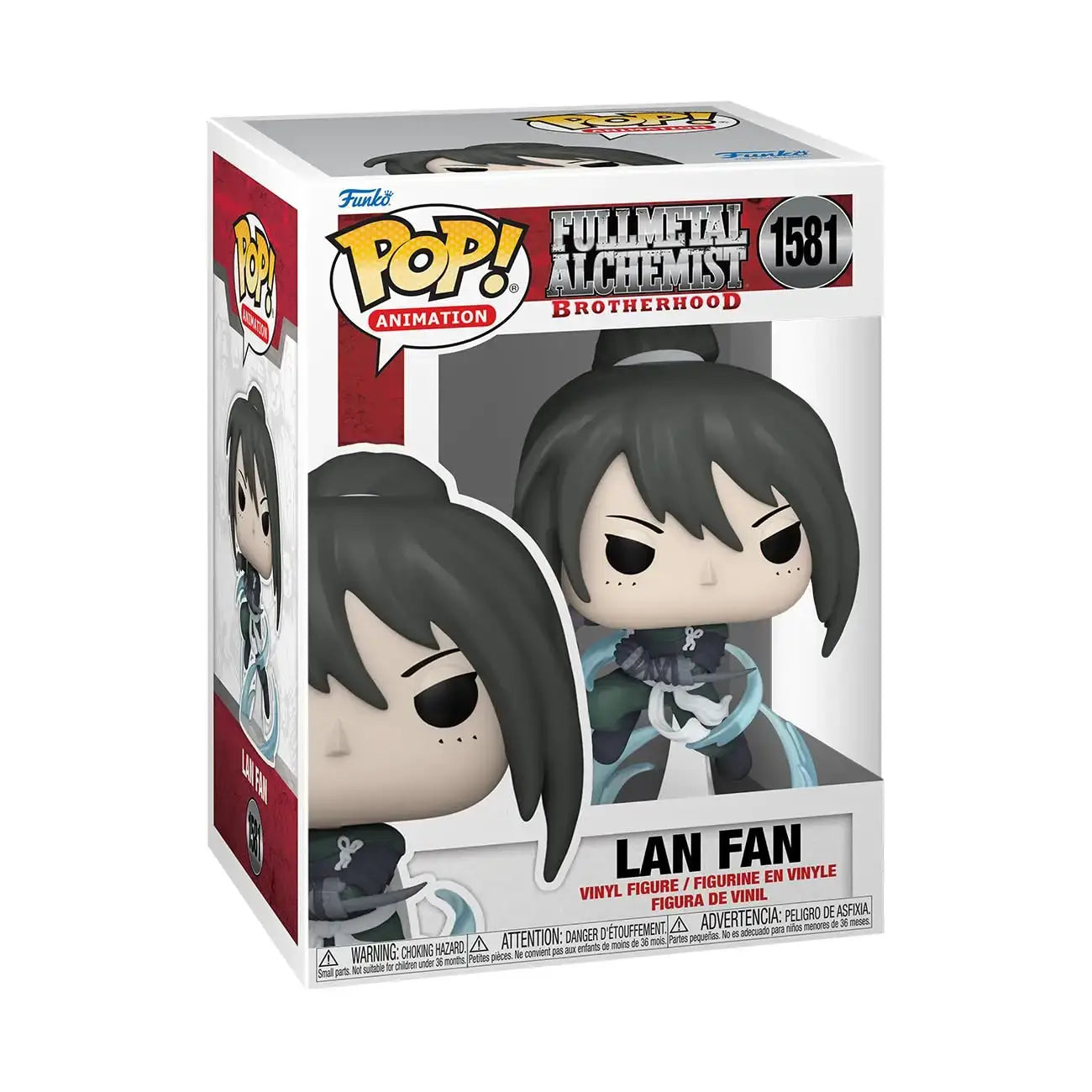 Pop Animation Fullmetal Alchemist Brotherhood Lan Fan Vinyl Figure - Funko Pop