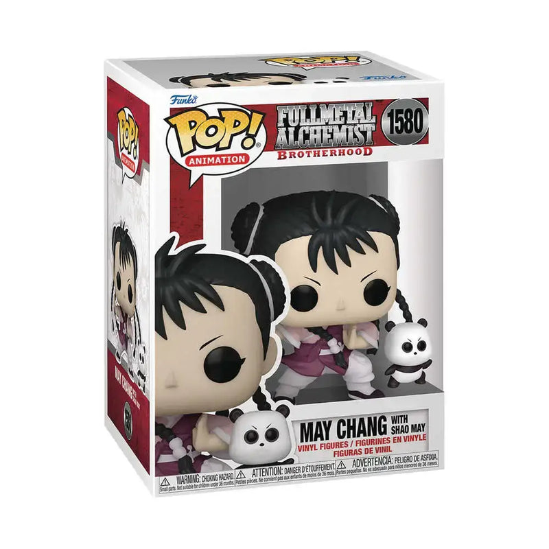 Pop&Buddy Fullmetalalchem Brohood May Chang W/Panda Vinyl Figure - Funko Pop