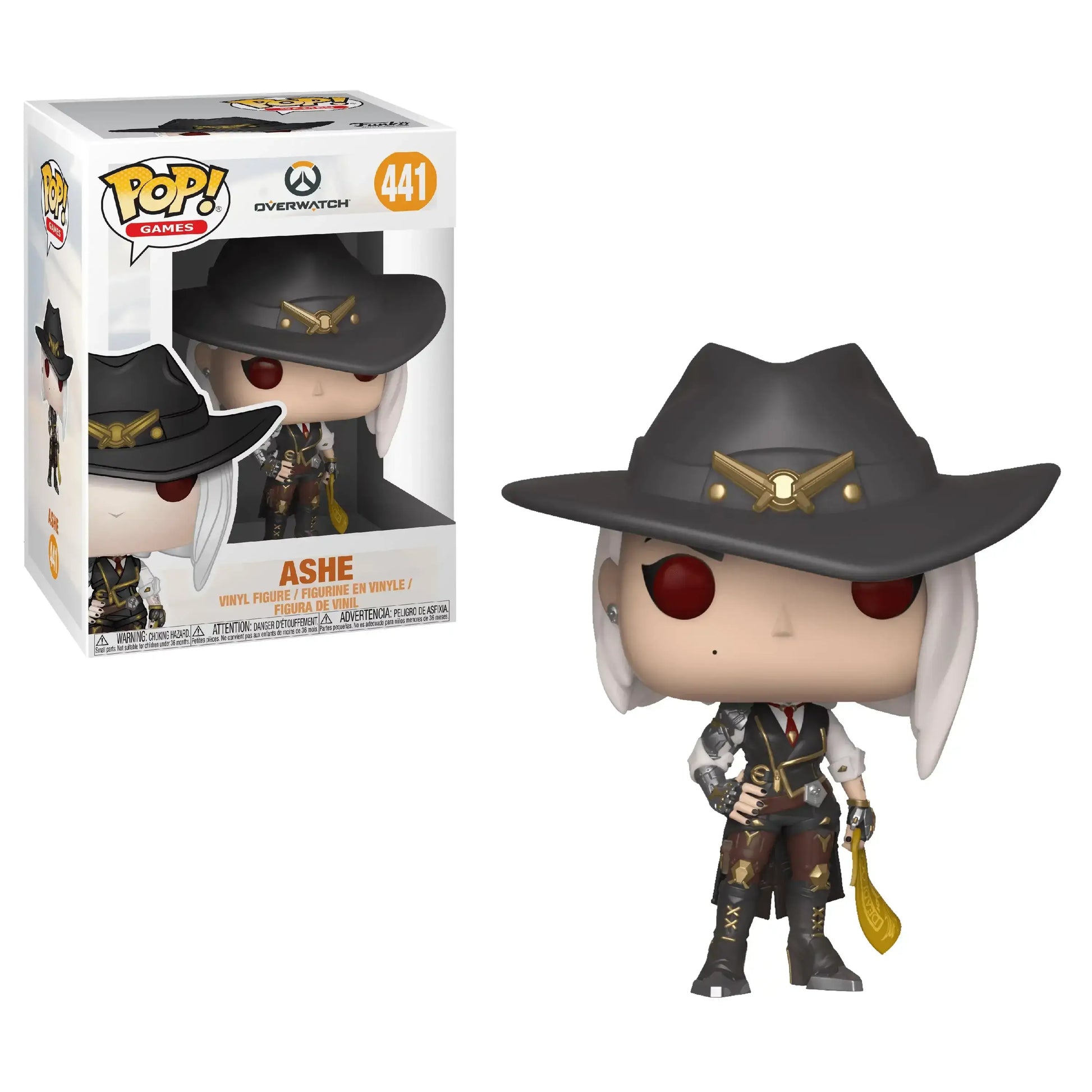 Pop Games 441 Overwatch Ashe Vinyl Figure - Funko Pop