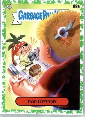 Pop Upton - 2022 Topps Garbage Pail Kids: Book Worms - #89a - Booger Green - Non-Sports Card Single