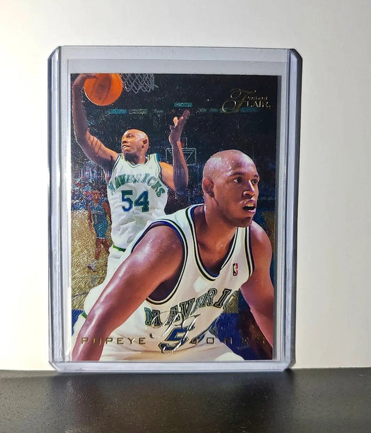 Popeye Jones 1995-96 Flair NBA #26 Card Dallas Mavericks - Basketball Card Single