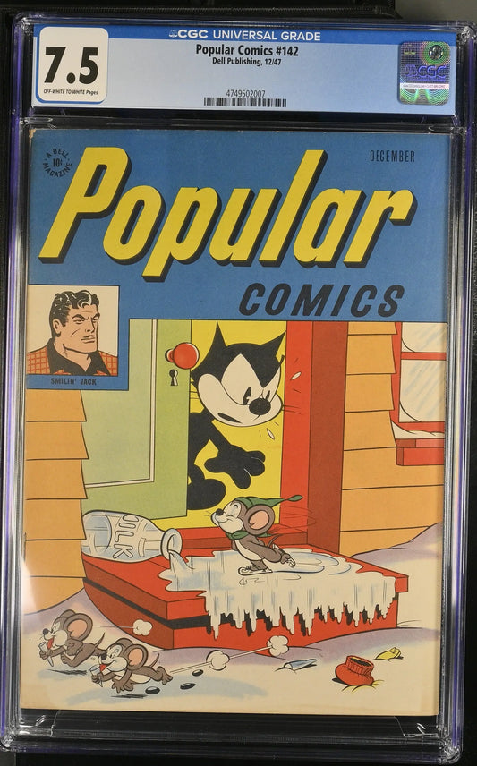 Popular Comics #142 (1947) Graded CGC 7.5 VF- - Comic Book