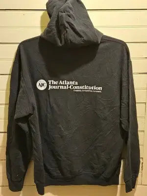 Port & Company Hoodie Mens L Black Atlanta United FC AJC Back Logo Pullover - Apparel