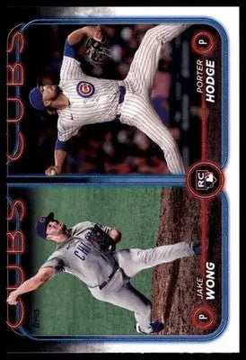 Porter Hodge / Jake Wong Rookie 2024 Topps Update #US106 Chicago Cubs - Baseball Card Single