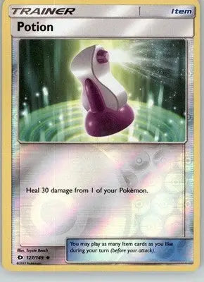 Potion - SM Base Set - 127/149 - Reverse Holo LP Pokemon - Pokémon Card Single