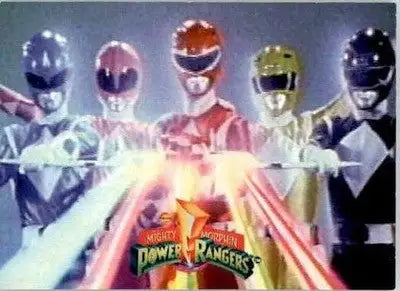 Power Blast - 1995 Collect-A-Card Power Rangers The New Season Hobby - #54 - Non-Sports Card Single