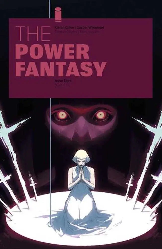 Power Fantasy comic book cover by Caspar Wijngaard for trading cards collection